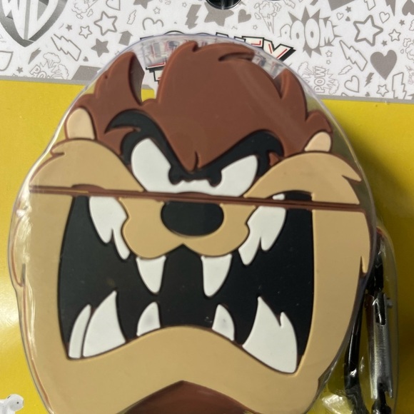 Warner Bros. Taz Brown AirPods Cover,case for AirPods 1&2 genaeration, - Picture 7 of 15